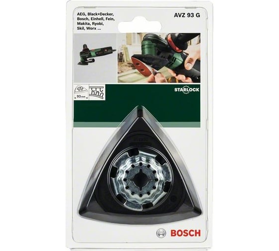 Тарелка опорная на липучке 93 М Bosch 2609256956