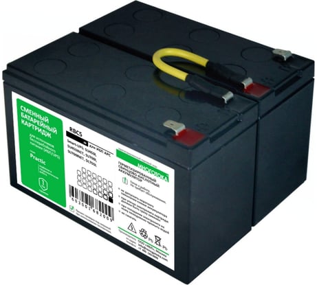 Сменный батарейный картридж для ИБП МНОГОТОКА RBC5 серия Practic - APC: 24 В, 7,2 Ач, 4,96 кг RBC5 Practic