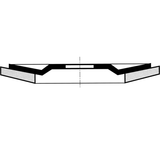 Диск лепестковый NC-22,23-G60-D125 (125х22.2 мм, зернистость 60) WURTH 0579580326961