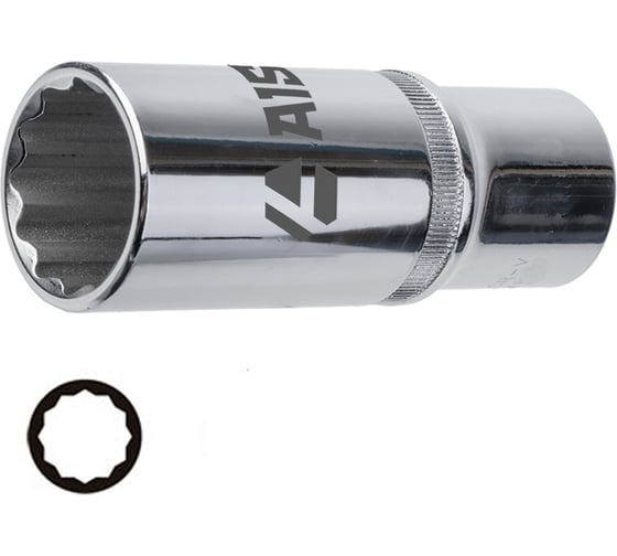 Головка глубокая 22 мм, 1/2", 12-гр. AIST 412222 00-00005391 1
