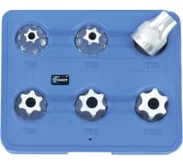 Набор головок-бит 1/2", TORX с отверстием под штифт 6 шт. AIST 406806T 00-00015084
