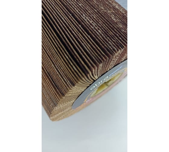 Шлифовальный валик Brown 100x100x19 мм, AO 120 Abraforce AFBR101019120AO