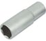 Головка глубокая 9 мм, 1/4", 6-гранная матовая без накатки AIST 212109A-M 00-00002723 1