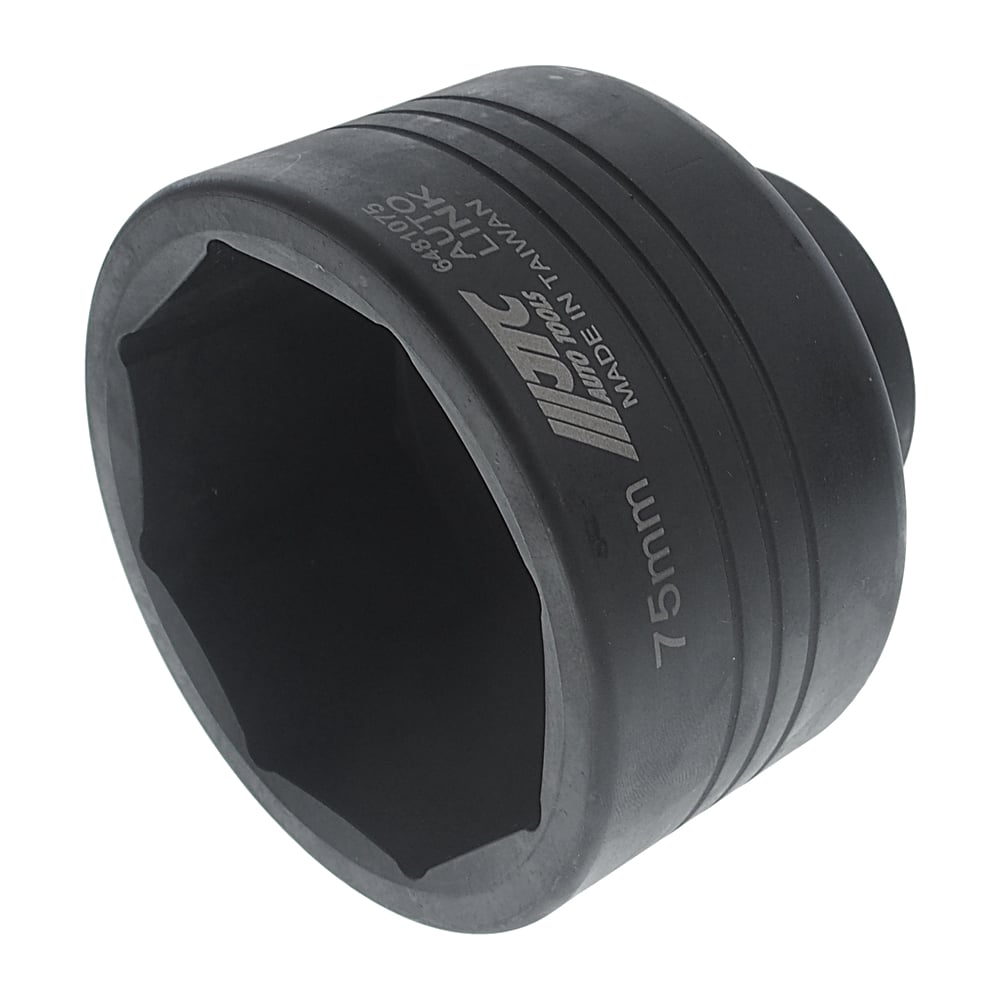 Головка торцевая ударная 8-гранная (75 мм; 3/4"DR) JTC 6481075 ...