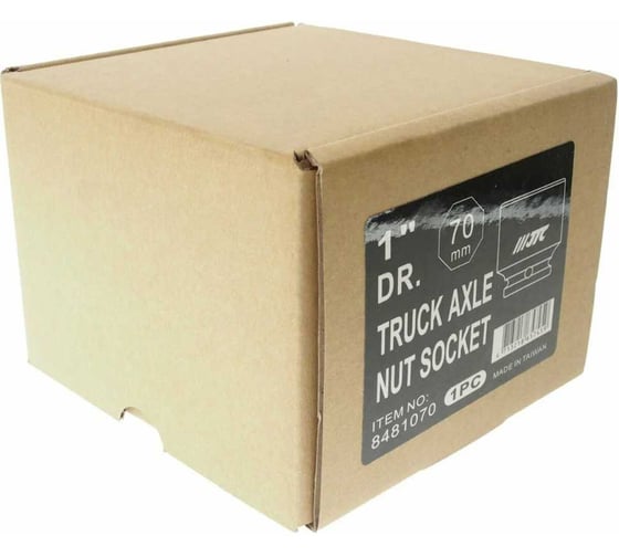Головка торцевая ударная 8-гранная (70 мм; 1"DR) JTC 8481070