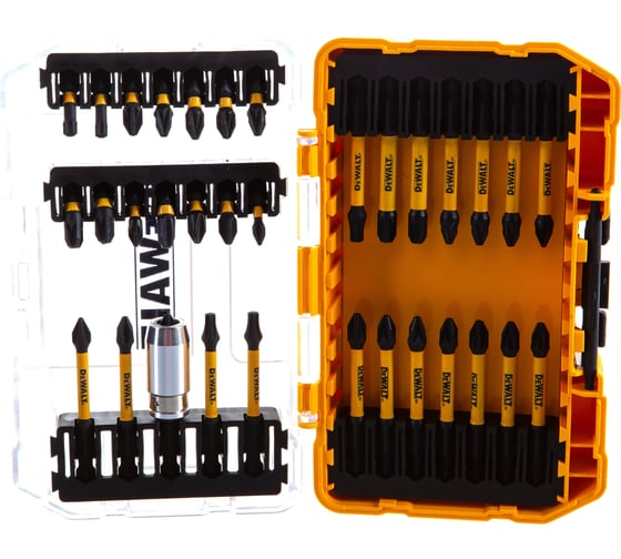 Набор бит и насадок FLEXTORQ 34 предмета DEWALT DT70746T-QZ