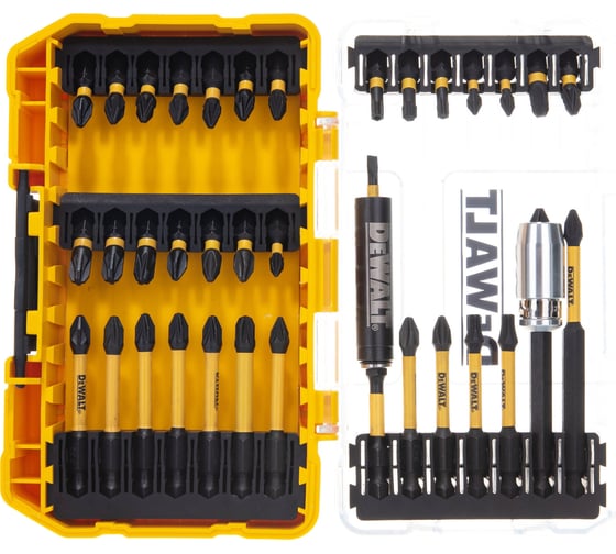 Набор бит и насадок FLEXTORQ 37 предметов DEWALT DT70731T-QZ