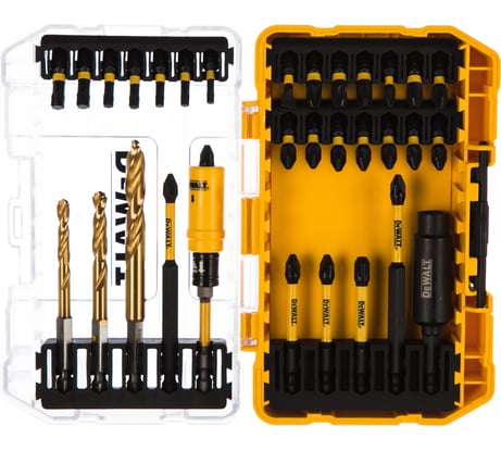 Набор бит, насадок и сверл FLEXTORQ 32 предмета DEWALT DT70741T-QZ