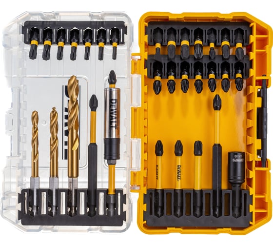Набор бит, насадок и сверл FLEXTORQ 32 предмета DEWALT DT70741T-QZ
