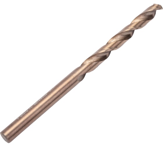 Сверло по металлу Cobalt 5% Professional (5.1х52х86 мм; Р6М5К5) АвтоDело 40852 15224