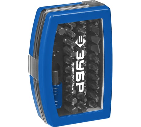 Набор бит "ПРО-32" CR-Mo в боксе Зубр 26394-H32