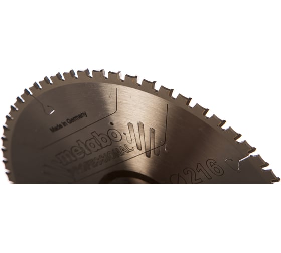 Диск пильный LaminateCutProf (216x30 мм; 60FZ/TZ) Metabo 628442000