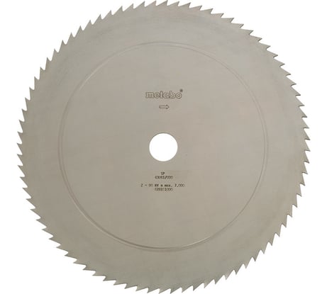 Диск пильный PowerCut (450x30 мм; 56 KV) Metabo 628094000