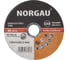 Диск отрезной Inox 125x1x22.2 мм NORGAU 083305125 3