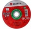 КРУГ-ОТРЕЗНОЙ Wurth -ST1,6-22,23-D150MM 0669231501961 1 1669231501092 1 1