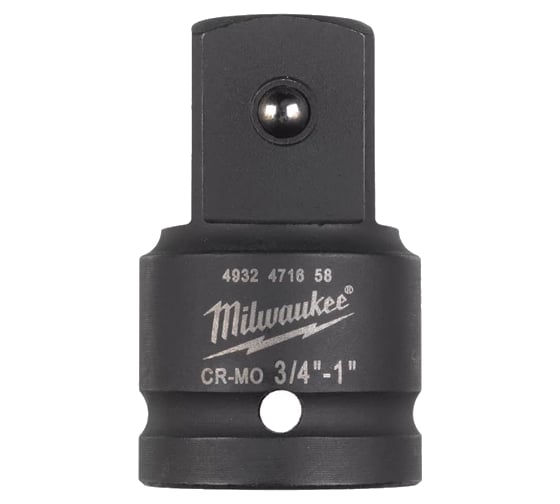 Переходник для головок ShW 3/4 дюйма на 1 дюйм Milwaukee 4932471658 1