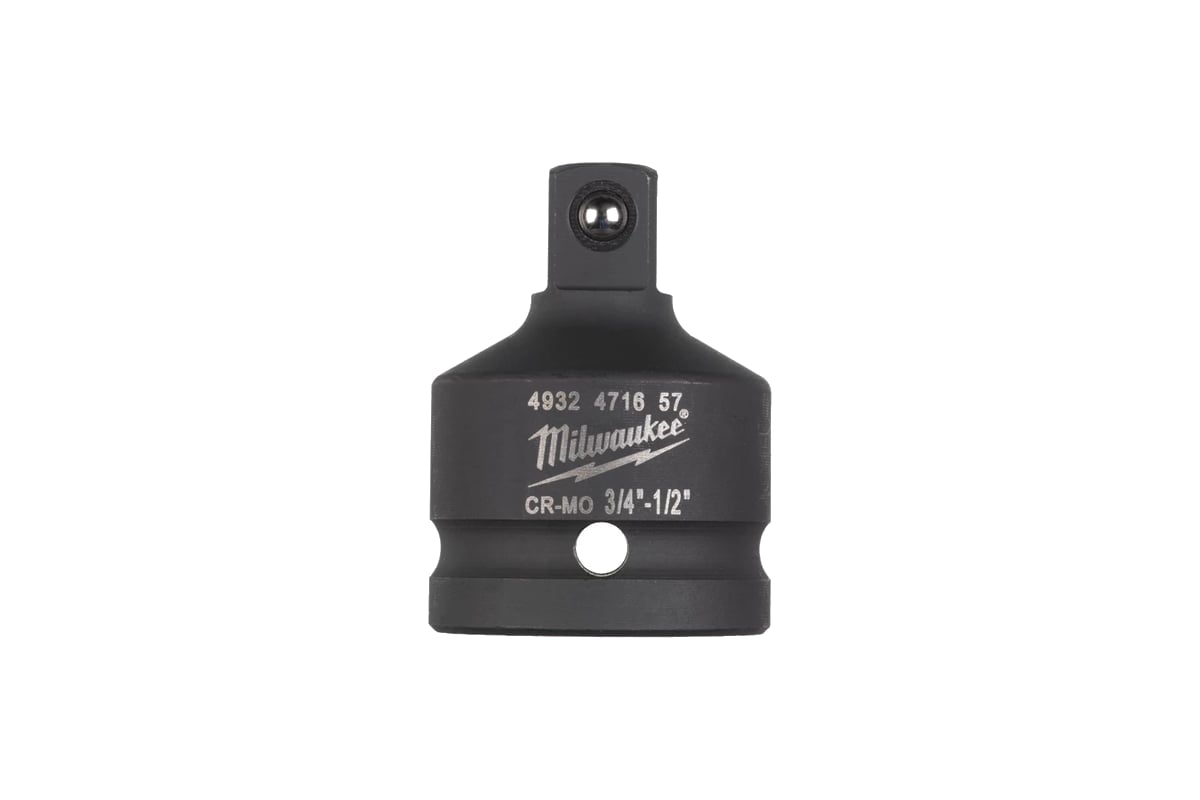 Переходник для головок ShW 3/4 дюйма на 1/2 дюйма Milwaukee 4932471657 ...