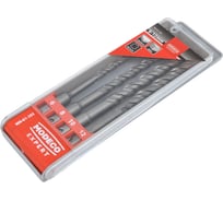 Набор буров SDS+ 4 шт, 6-8-10-12x160 мм MODECO MN-61-202