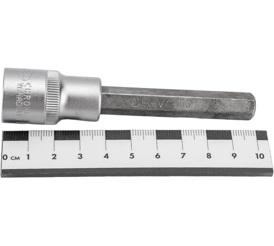 Головка со вставкой шестигранник (10 мм; 100 мм; 1/2DR) АвтоDело 39390 14983