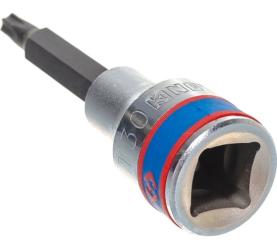 Насадка бита торцевая (1/2"; TORX T30) с отверстием KING TONY 403730