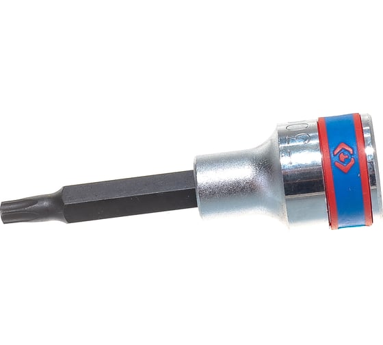 Насадка бита торцевая (1/2"; TORX T30) с отверстием KING TONY 403730