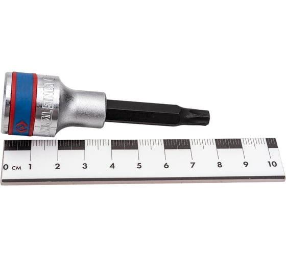 Насадка бита торцевая (1/2"; TORX T40) с отверстием KING TONY 403740