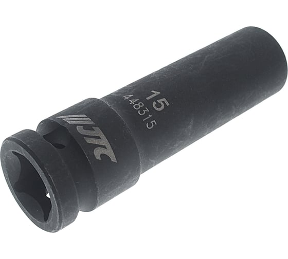 Головка торцевая ударная тонкостенная 12-гранная (15х82 мм; 1/2DR) JTC 448315 1