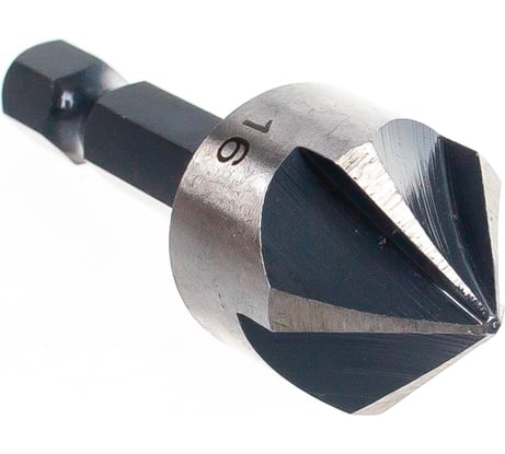 Зенкер для цветного металла, древесины, пластика 16 мм Энкор 19137