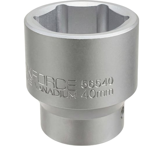 Головка торцевая 6-гранная (40 мм; L 62 мм; 3/4) ROCKFORCE RF-56540(11791)