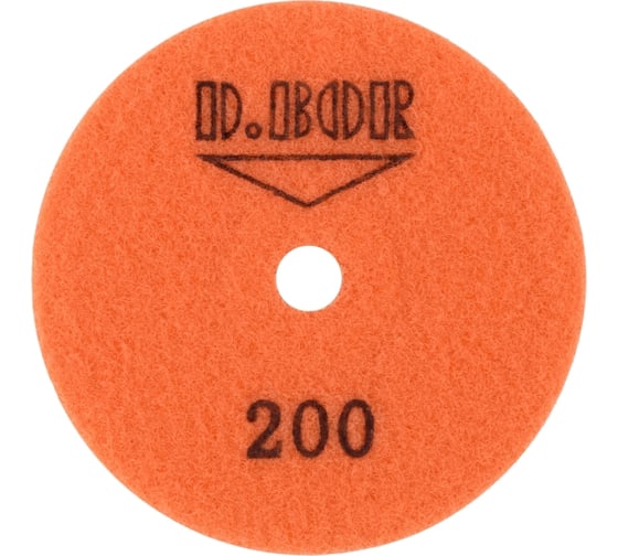 Алмазный гибкий шлифовальный круг STONE-WET+DRY 100 мм, №200 D.BOR D-S-WD-100-0200 1