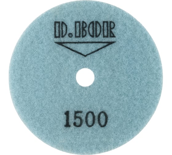 Алмазный гибкий шлифовальный круг STONE-WET+DRY 100 мм, №1500 D.BOR D-S-WD-100-1500 1