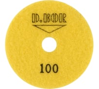 Алмазный гибкий шлифовальный круг STONE-DRY 100 мм, №100 D.BOR D-S-D-100-0100