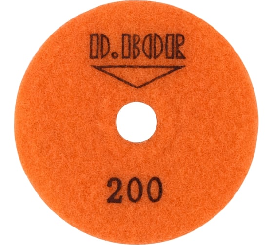 Алмазный гибкий шлифовальный круг STONE-DRY 100 мм, №200 D.BOR D-S-D-100-0200