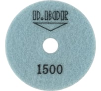 Алмазный гибкий шлифовальный круг STONE-DRY 100 мм, №1500 D.BOR D-S-D-100-1500