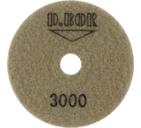 Алмазный гибкий шлифовальный круг STONE-DRY 100 мм, №3000 D.BOR D-S-D-100-3000