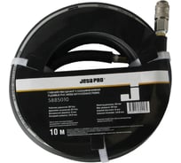 Шланг гибкий ПВХ с фитингами 9x14.5 мм, 10 м, черный Jeta PRO 5885010