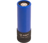 Головка глубокая ударная 6-гранная, тонкостенная с кожухом 17 мм, 1/2" AIST 4512117PM 00-00017657