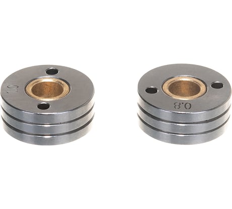 Ролики подающие (2 шт; 0.8-1.0 мм; стальная проволока) для INMIG 315T 350T 400T 500T FUBAG 31529