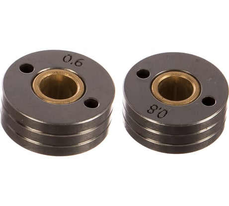 Ролики подающие (2 шт; 0.6-0.8 мм; стальная проволока) для INMIG 315T 350T 400T 500T FUBAG 31528