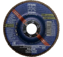 Круг шлифовальный лепестковый (125 мм; Z60) POLIFAN PFC PSF Z-BOX PFERD 72200372