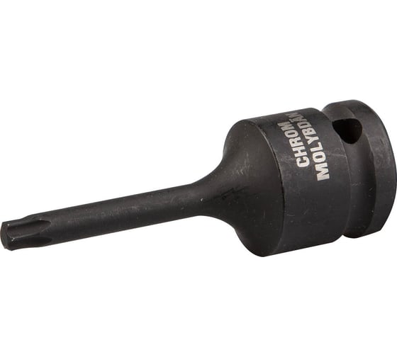 Торцовая головка "INDUSTRIE QUALITAT" ударная, фосфатированная (1/2", TORX, Cr-Mo, T40 мм) KRAFTOOL 27952-40_z01 1