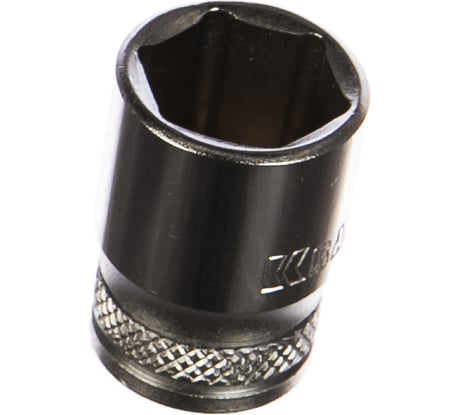 Торцовая головка "INDUSTRIE QUALITAT" хромосатинированная (FLANK, 1/4", 13 мм) Kraftool 27815-13_z01