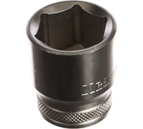 Торцовая головка "INDUSTRIE QUALITAT" хромосатинированная (FLANK, 1/2", 26 мм) Kraftool 27805-26_z01