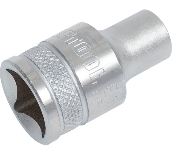 Торцовая головка "INDUSTRIE QUALITAT" хромосатинированная (внутренний TORX, 1/2", Е10) Kraftool 27810-10_z01 1