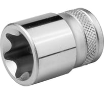 Торцовая головка "INDUSTRIE QUALITAT" хромосатинированная (внутренний TORX, 1/2", Е22) Kraftool 27810-22_z01