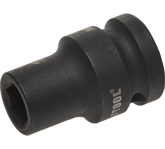 Торцовая головка "INDUSTRIE QUALITAT" ударная, фосфатированная (1/2", FLANK, 10 мм) Kraftool 27940-10_z01