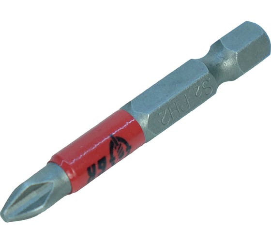 Биты (10 шт; 50 мм; PH2; сталь S2) БОЕКОМПЛЕКТ BPH2-50-10 1