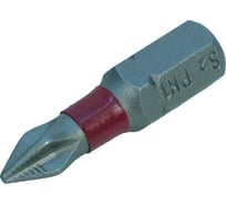 Биты (10 шт; 25 мм; PH1; сталь S2) БОЕКОМПЛЕКТ BPH1-25-10