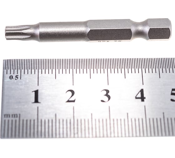 Бита Torx Tamper ТТ25, 50 мм, 2 шт. REDVERG 6623507