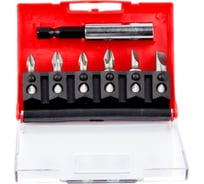 Набор бит PH, PZ, SL, 7 шт. REDVERG 6623516